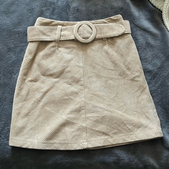 Denim&Co corduroy mini skirt size 0 - Picture 1 of 2